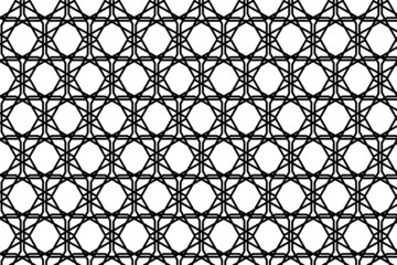 Geometric pattern for multiple usage. Repeating geometric tiles with linear triangles. Vector illustration