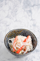 大根とカニカマのマヨネーズ和え