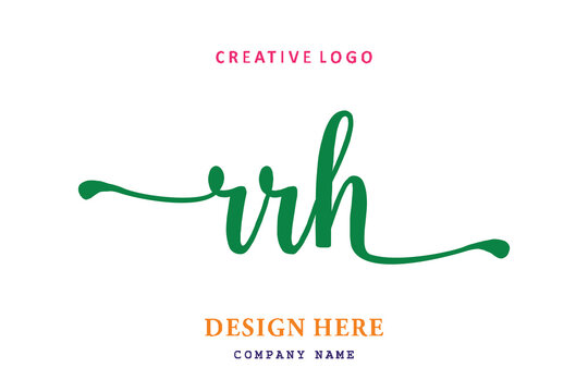 RRH lettering logo is simple, easy to understand and authoritative