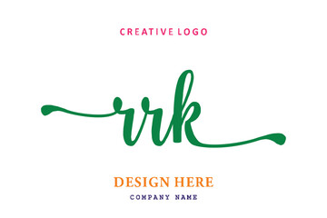 RRK lettering logo is simple, easy to understand and authoritative