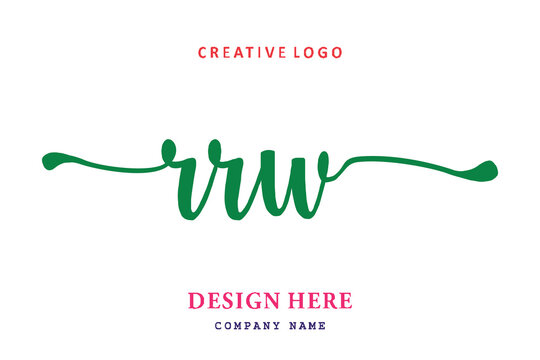RRW lettering logo is simple, easy to understand and authoritative