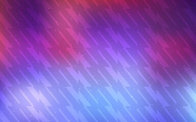 Light Blue, Red vector pattern with sharp lines.