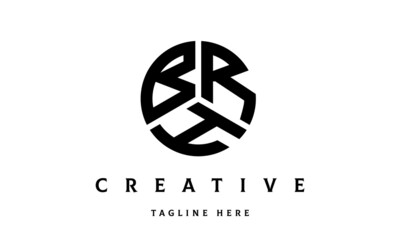 BRH creative circle three letter logo