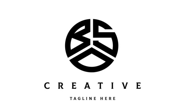 BSO creative circle three letter logo
