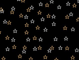 seamless pattern with stars