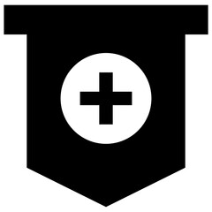 bookmark icon on white background