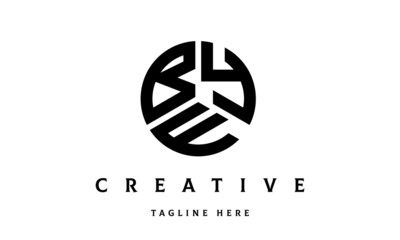 BYF creative circle three letter logo
