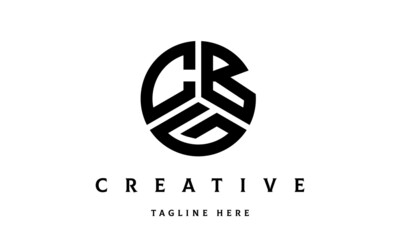 CBG creative circle three letter logo