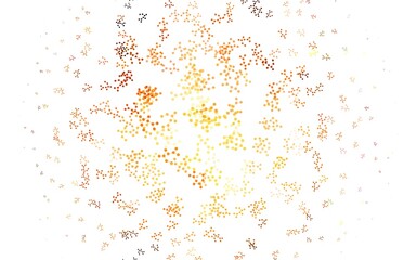 Light Red vector texture with artificial intelligence concept.