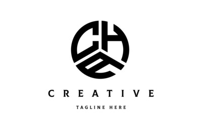 CHA creative circle three letter logo