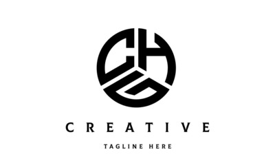 CHG creative circle three letter logo