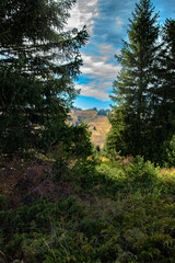 Obraz premium sunrise in the mountains