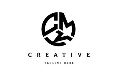 CMK creative circle three letter logo
