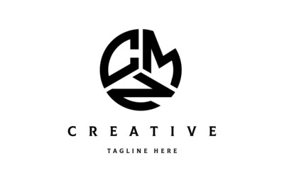 CMN creative circle three letter logo