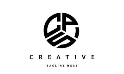 CPS creative circle three letter logo