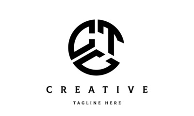 CTC creative circle three letter logo