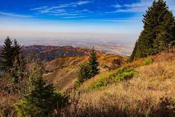 landscape with mountains