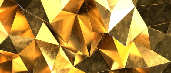 Fototapeta premium Luxury Golden Shiny Abstract Background