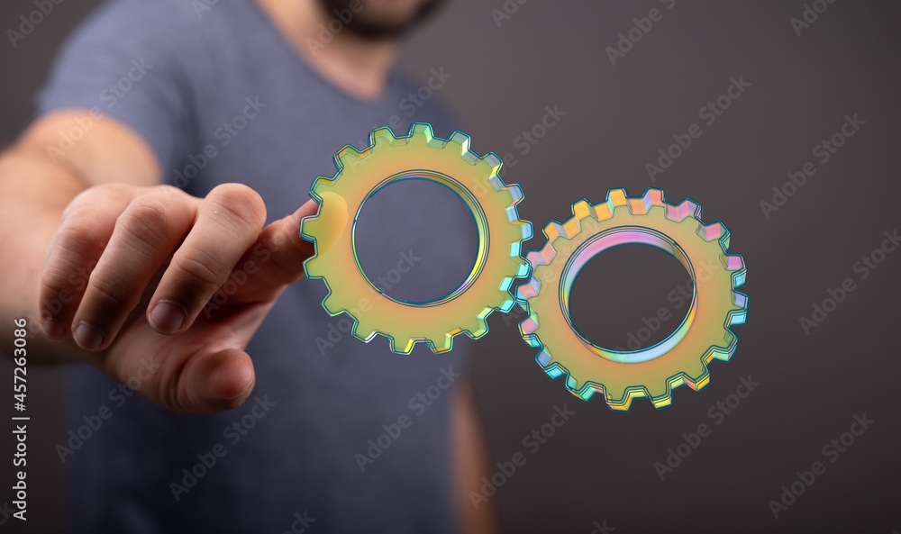 Poster Engineering And Design Image gears