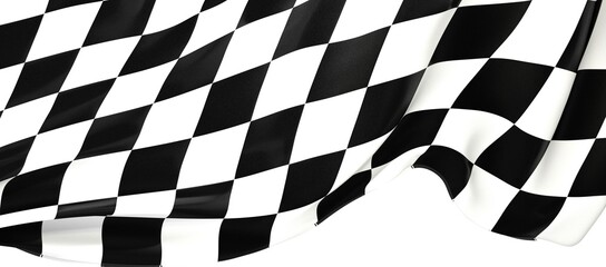 Obraz premium flag finish race sport 3d champion winner
