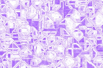 design purple optic crystal pattern computer art background or texture illustration