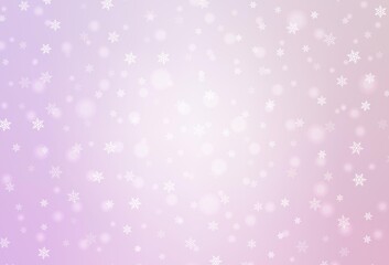 Light Purple vector background in Xmas style.