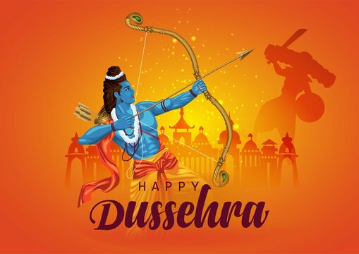 Happy Dussehra Images – Browse 18,380 Stock Photos, Vectors, and Video |  Adobe Stock