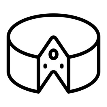 recommend clip art: Cheese icon with outline style. Suitable for website design, logo, app and UI. Based on the size of the icon in general, so it can be reduced.