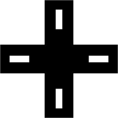 Obraz premium controller icon on white background
