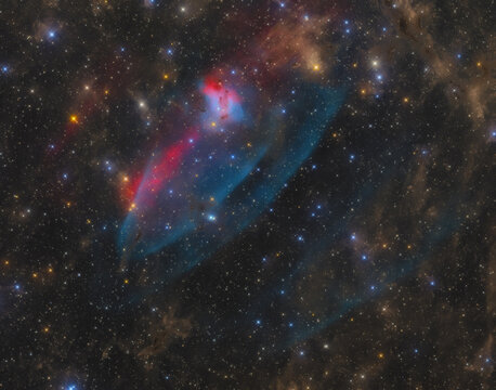 The Serendipity nebula / StDrMoMi 1 in the constellation Draco