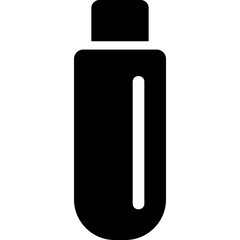 Flashdisk icon on white background