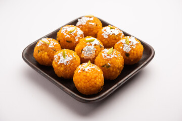 motichoor laddoo or Bundi laddu