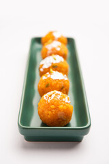 motichoor laddoo or Bundi laddu