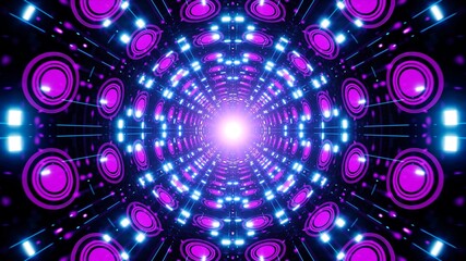 Night Music Club Concept Event Tunnel Background