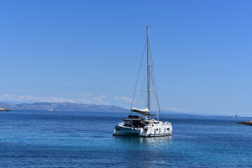 Budikovac island, Blue Lagoon, sea, Croatia, Vacation, Leisure, Swimming, Sailing,