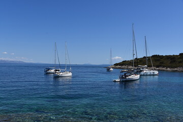 Budikovac island, Blue Lagoon, sea, Croatia, Vacation, Leisure, Swimming, Sailing,