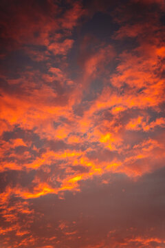 Wolken bei Sonnenuntergang © Steffen