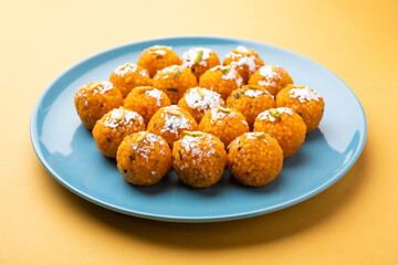 motichoor laddoo or Bundi laddu