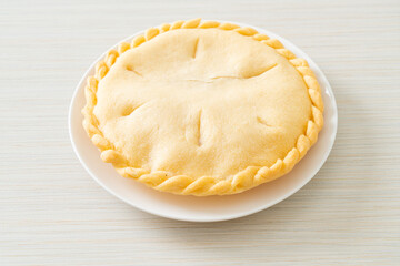 Toddy palm pies on plate