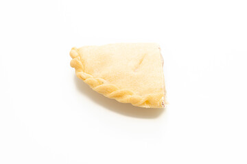 Toddy palm pies on white background