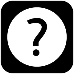help icon on white background
