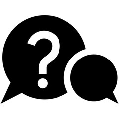 help icon on white background