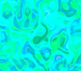Abstract background blue. Waves, effect foil. Colorful wrap