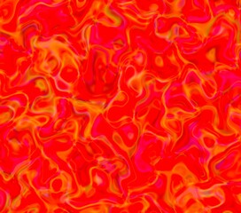 Abstract background red and orange. Waves, effect foil. Colorful wrap