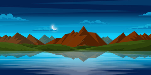 Mountains Background 

