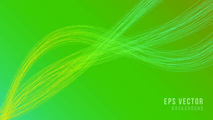 Green gradient lines abstract background with out line art. can use for  poster, business banner, flyer, advertisement, brochure, catalog, web, site, website, presentation, book cover backgrounds