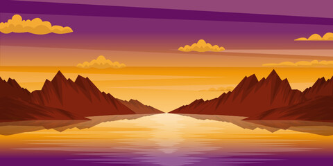 Mountains Background 

