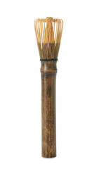 Bamboo chasen on white background