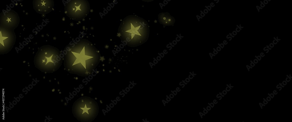 Wall mural background with particles