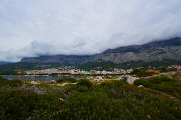 Landscape of the mountains